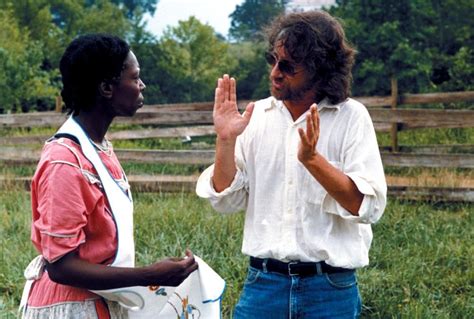 Steven Spielberg And Whoopi Goldberg The Color Purple