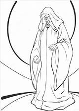 Coloring Pages Count Dooku Template sketch template