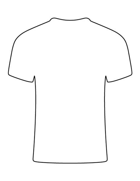 printable  shirt template
