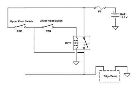 bilge pump wiring schematic