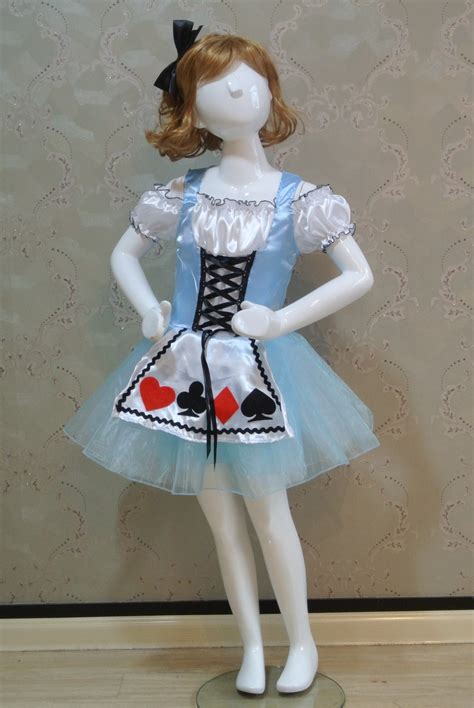 girl alice wonderland party dress character costumes cm cm