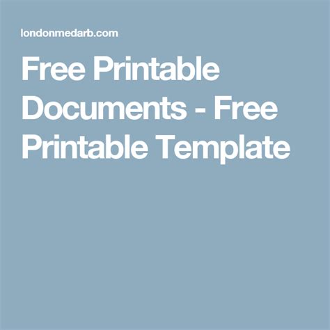 printable documents  printable template template printable