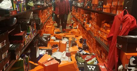 Seattle Nike Store Gets Completely Trashed By Black Friday Shoppers