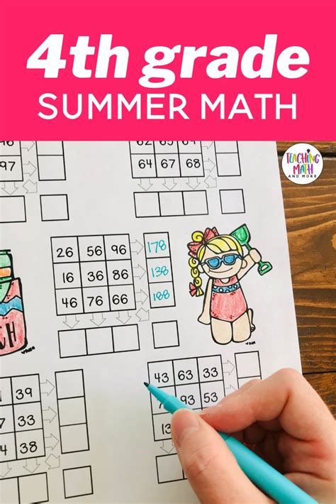 grade summer packet summer math math packets math lesson plans