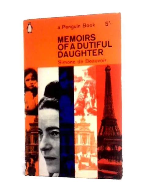 Memoirs Of A Dutiful Daughter Simone De Beauvoir 1967 Id 66646