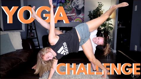 yoga challenge couple s edition youtube