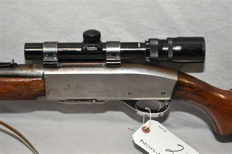 remington model  woodsmaster   sprg cal mag fed semi auto rifle   bbl blued finish