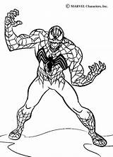 Venom Pages Coloring Spiderman Vs Printable Getcolorings sketch template