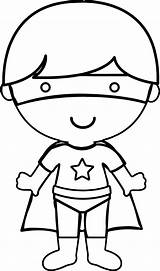 Superheroes Preschool Bebes sketch template