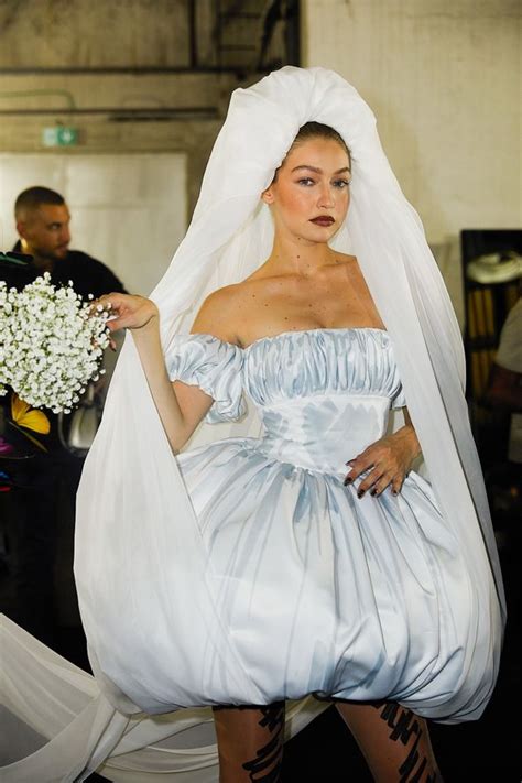 Bubble Bridal Butterflies Why Moschino’s Bridal Dress