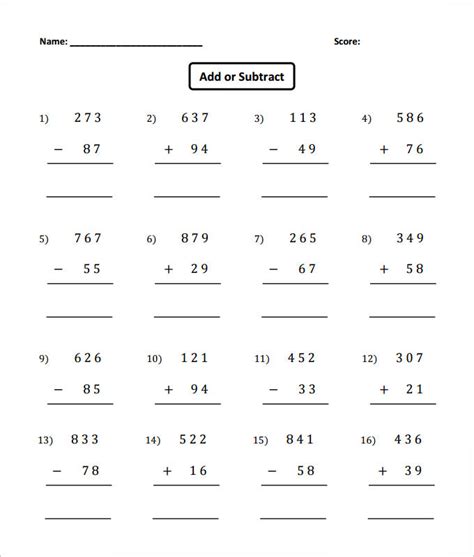 simple math worksheets engdop
