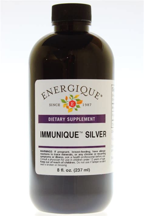 immunique silver  fl oz  energique essential vitaminscom