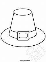Pilgrim Hat Template Thanksgiving Coloring Pages Drawing Coloringpage Eu Craft Templates Kids Boy Crafts Paintingvalley Choose Board sketch template