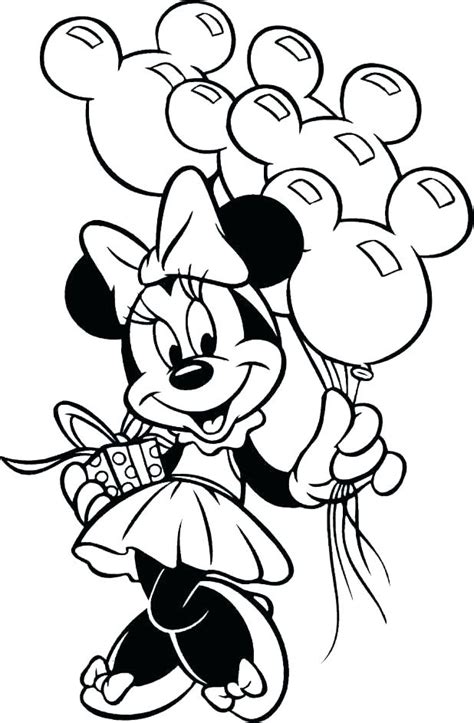 mickey mouse happy birthday coloring page  getcoloringscom