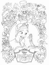 Princess Pauper Coloring Popular sketch template