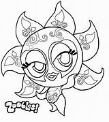 Coloring Pages Zoobles sketch template