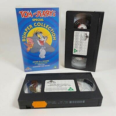 tom jerrys special bumper collection vhs video cassette mgm  eur  picclick fr
