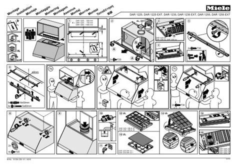 Miele Dar 1125 Plan De Montage