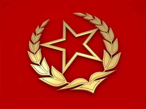 socialism symbol  model cgtrader