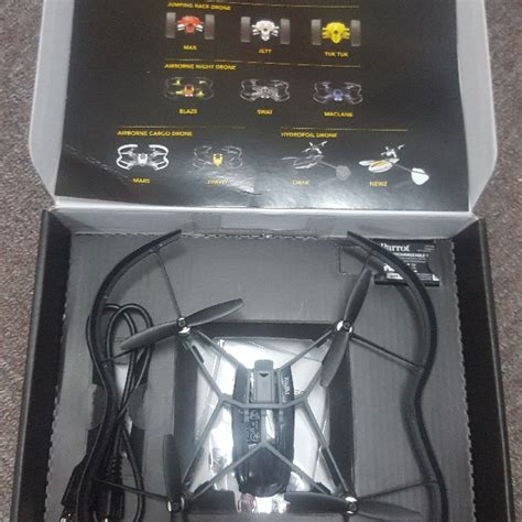 parrot airborne swat minidrone photography drones  carousell