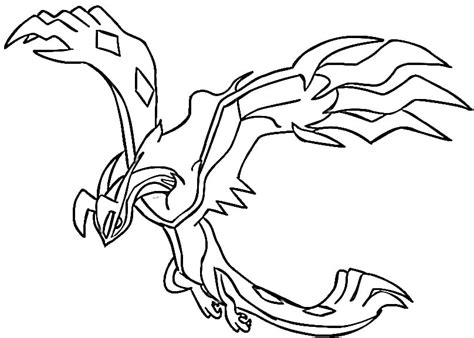 awesome yveltal coloring page  printable coloring pages  kids