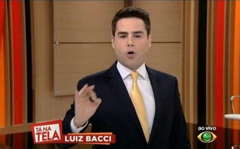 luiz bacci estreia tá na tela com crítica à globo e rejeição dos internautas tv and novelas ig