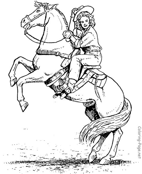 horseback rider drawing horse coloring pages horse rider horse