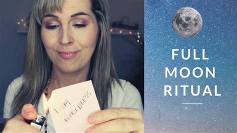 Full Moon Ritual November 2018 Release And Intentions Youtube
