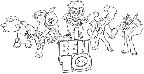 coloring pages ben