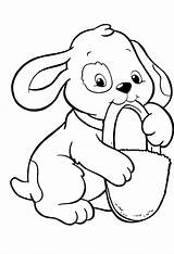 Puppy Coloring Pages Cute Puppies Dog Print Draw Printable Fluffy Drawing Own Colouring Color Puppys Getcolorings Getdrawings Library Clipart sketch template