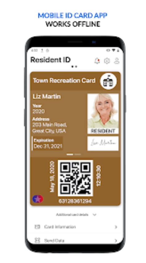 resident idtowncity id cards  android