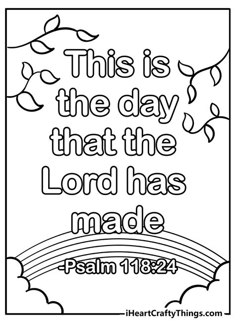 children christian coloring pages