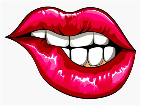 Lips With Tongue Sticking Out Hd Png Download Kindpng