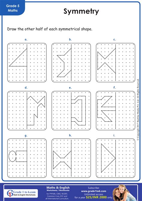 drawing lines  symmetry worksheets worksheets vrogueco