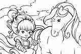Rainbow Coloring Brite Pages Bright Printable Horse Colouring Coloriages Print Color Book Cat Kids Getdrawings Coloriage Dessin Enfant Printables Cartoon sketch template