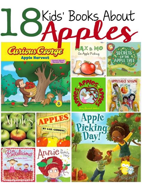 The Best Preschool Apple Books For Fall