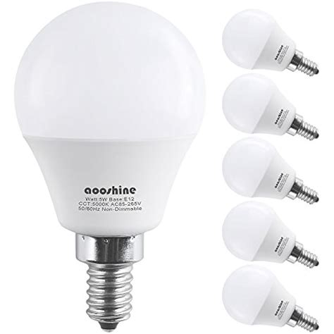 led bulb  watts equivalent candelabra bulb daylight white   fan ebay