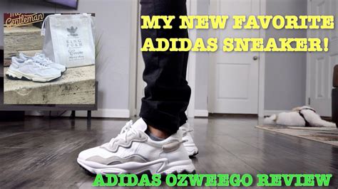 adidas ozweego  feet review cloud white youtube
