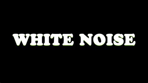white noise sound hd fm radio static sound effects black screen  white noise youtube