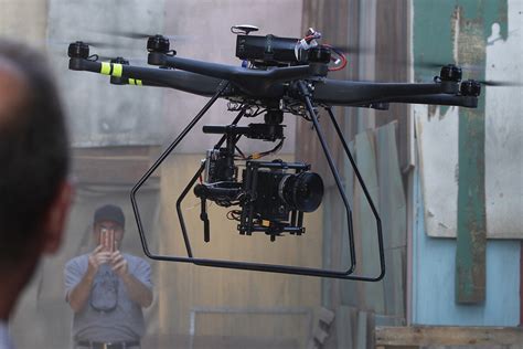 drones  providing film  tv viewers   perspective   action los angeles times