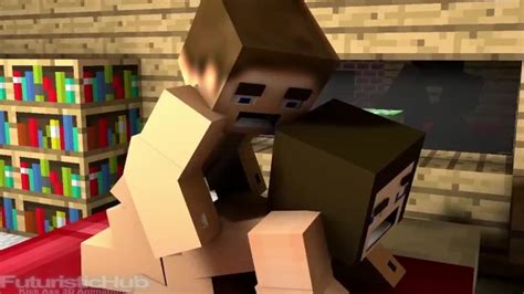 Steve Fills Sexy Minecraft Girl Up With Hot Cum In This