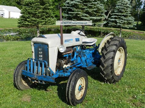 1963 Ford 4000 Tractor Gas Farm Tractors And Implements
