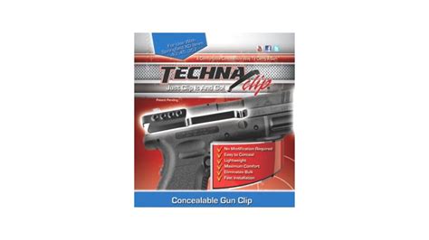 techna clips handgun retention clip springfield xd  side  shipping