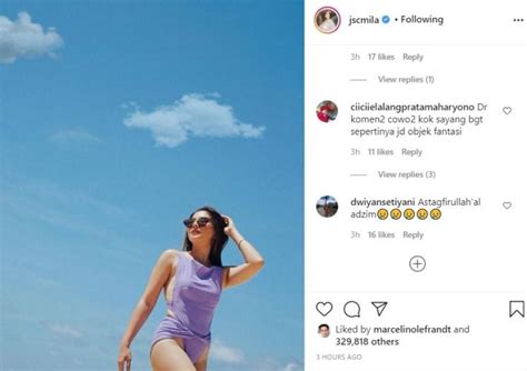 Jessica Mila Super Seksi Di Pantai Astaga Hampir