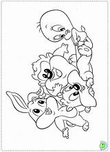 Looney Tunes Baby Coloring Pages Print Dinokids Close Popular sketch template
