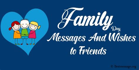 happy family day wishes family day messages  friends