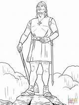 Leif Erikson Coloring Pages Printable Norway Color Vikings Statue sketch template