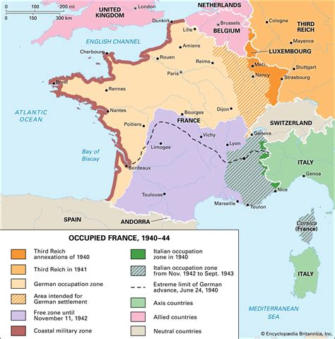 vichy france history leaders map britannica