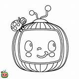 Coloring Cocomelon Pages Kids Birthday Printable Colouring Baby Party Color 1st Happy Characters Girl Boy Print Board Popular Choose Boys sketch template