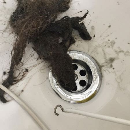 unclog bathtub drain full  hair